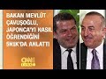 Mevlüt Çavuşoğlu, Japonca'yı nasıl öğrendiğini 5N1K'da anlattı