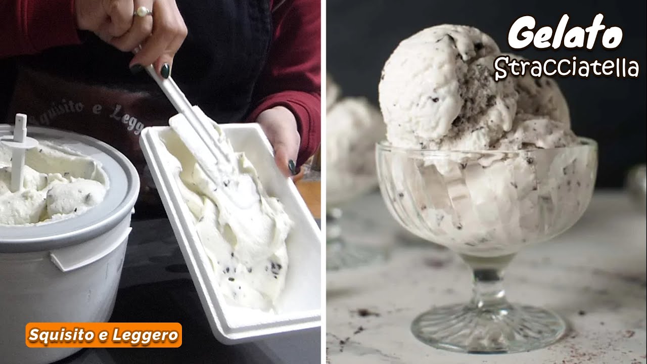 STRACCIATELLA ICE CREAM RECIPE. Creamy and delicate! Secrets for making ice  cream at home - YouTube