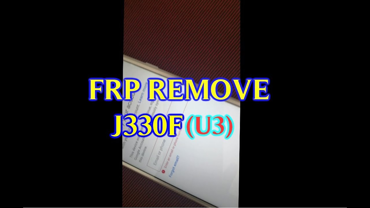 frp lock samsung j3  j330f 7.0 U3 bypass google account