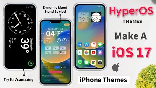 Xiaomi HyperOS Make an iPhone Looking ✅ | iOS 17 Inspire Theme for Xiaomi HyperOS & Miui 14 Try It 😱 screenshot 3