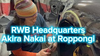 RWB Headquarters \& Nakai san at Roppongi Japan