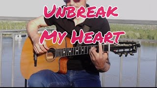 Unbreak My Heart / Tony Braxton / guitar solo cover