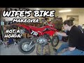 WIFE&#39;S PITBIKE BUILD