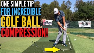 One Simple Tip for More BALL COMPRESSION!