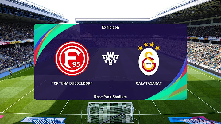 Fortuna Düsseldorf vs Galatasaray (15/07/2024) Club Friendlies PES 2021