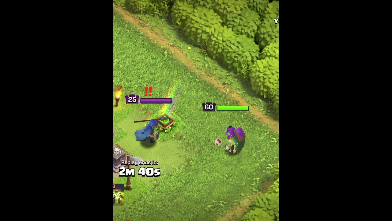 archer queen[Level 60] VS royal champion [Level 25] # clash of clans 