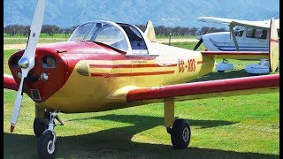 ERCO 415C Ercoupe | Closeup, startup, taxi, takeoff and lowpass