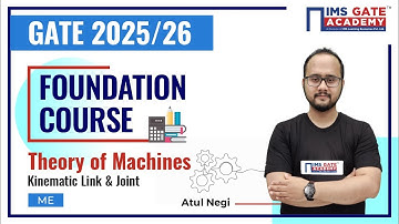 L2 Kinematic Link and Joint | Simple Mechanism | TOM for GATE & PSU