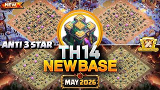 New! Town Hall 14 War and Trophy Pushing Base | Th14 Anti 3-Star Base Layout's! Clash of Clans