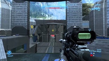 Snipedown :: Halo Reach Rampage, Sharpshooter, Perfection MLG Sanctuary TS (Pro Gameplay)