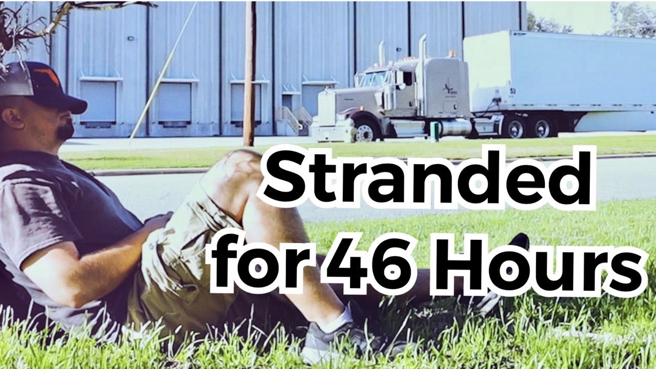 Truck Driver stuck for 2 days | I was there for two days 🤦‍♂️