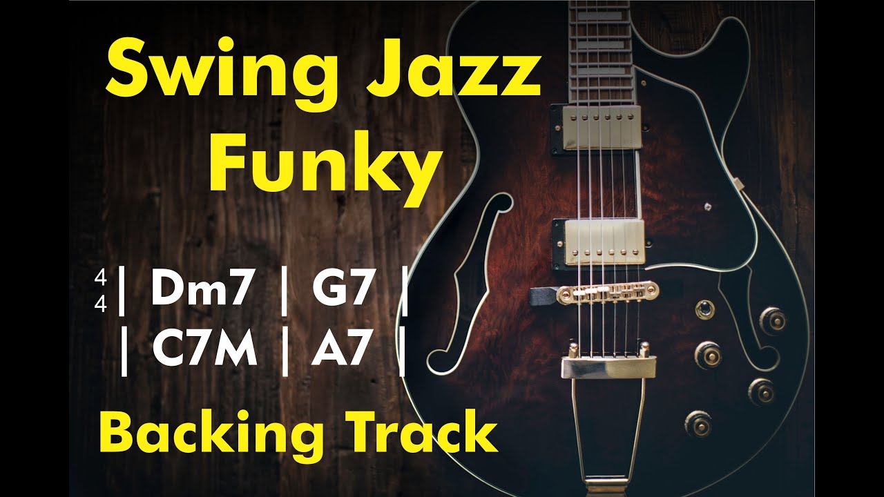 Swing Jazz Funky Backing Track for improvise Smooth YouTube
