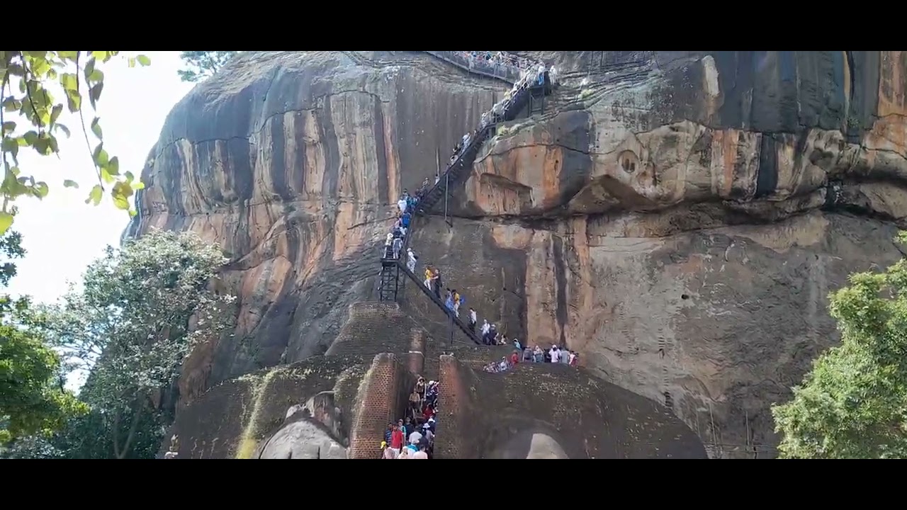 Amazing Sigiriya Rock Front View !! - YouTube
