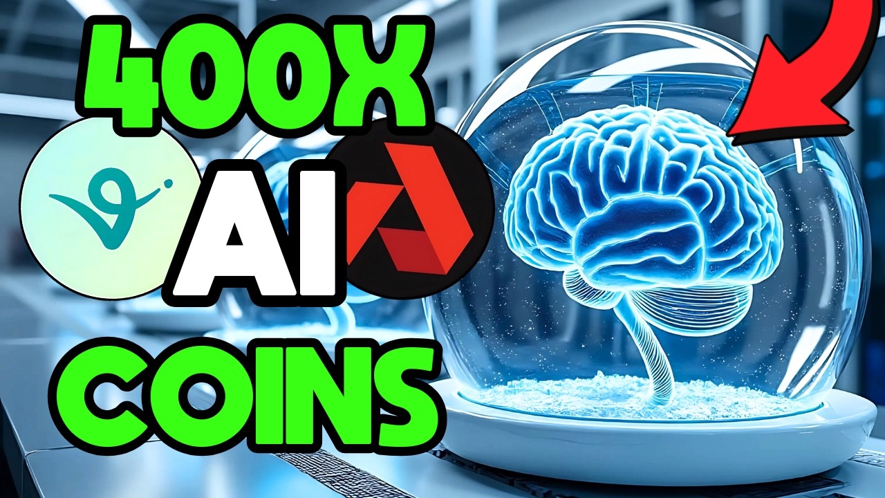 Top 10 AI Crypto Altcoins With Potential to 25X-400X This Upcoming Bull Run (URGENT!)