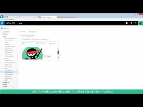 How to Add an Image to Your Email Signature in Outlook Web App