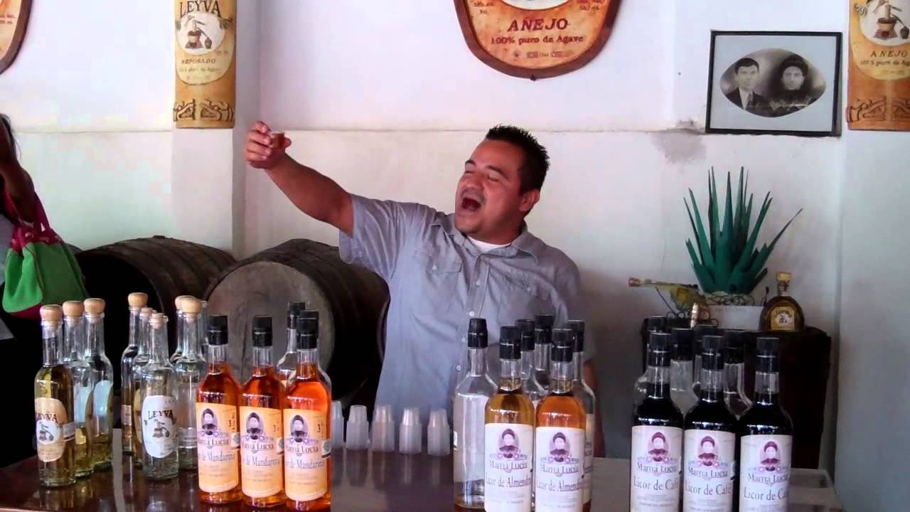 Mama Lucia Tequila Factory Toast! YouTube