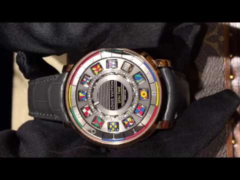 Louis Vuitton spin time watch 