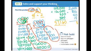 Develop: Multiplying with the Standard Algorithm (5.NBT.5)