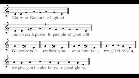 Gloria XV (Antiphonal) - ICEL Chant - New English ...