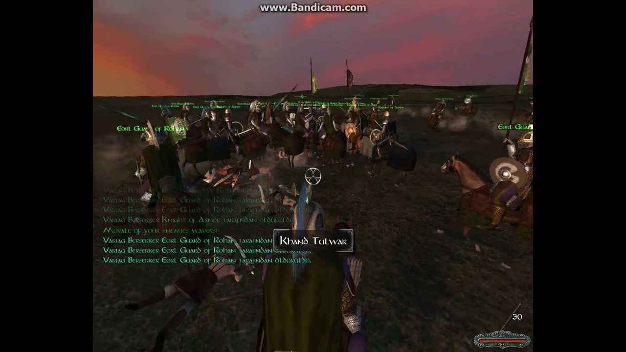 Orcs Attacking Rohan Minas Tirith Rohan vs Orcs-Mount and Blade - YouTube