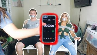 DUCT TAPE ESCAPE CHALLENGE!!!*boob falls out*