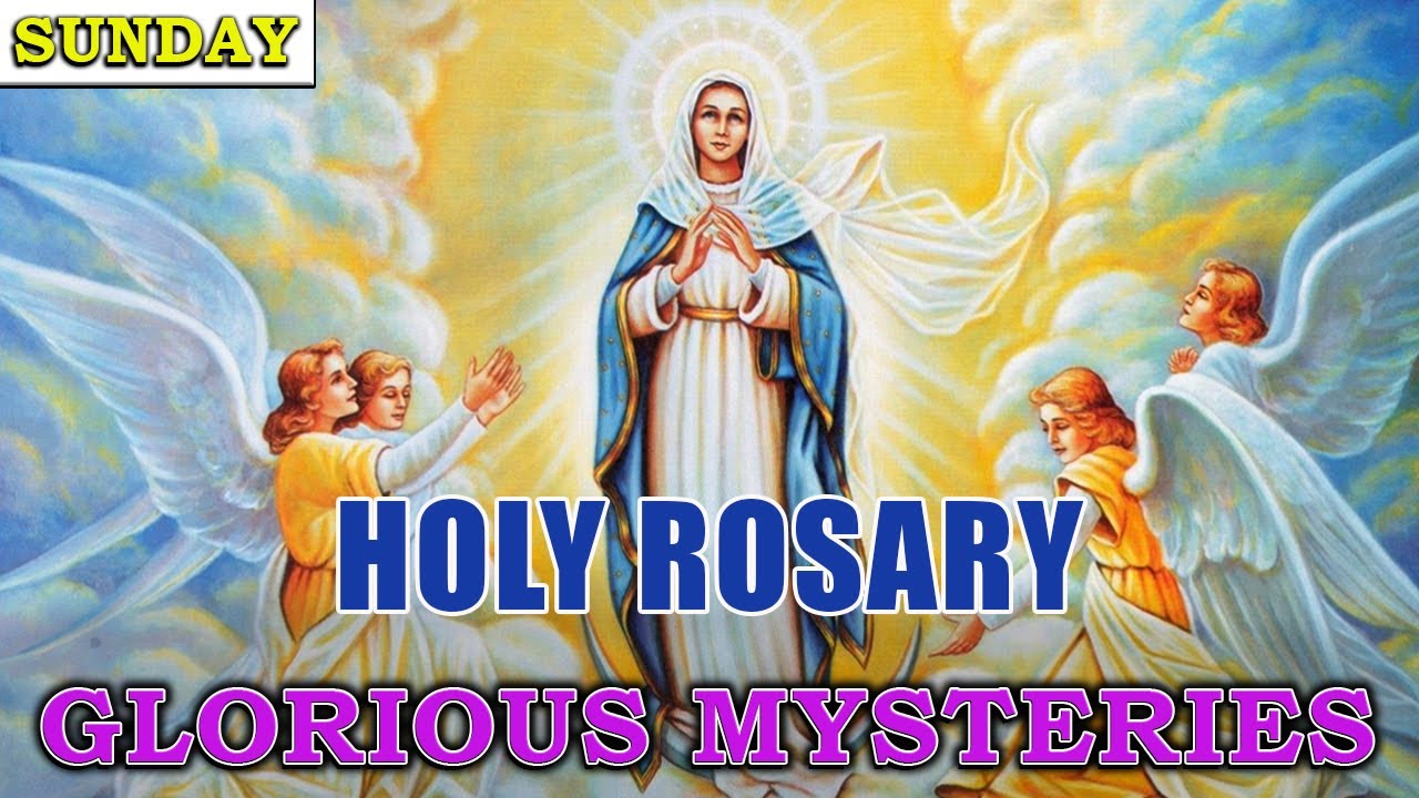 HOLY ROSARY TODAY ❤️ THE GLORIOUS MYSTERIES 🌹❤️  Virtual Rosary