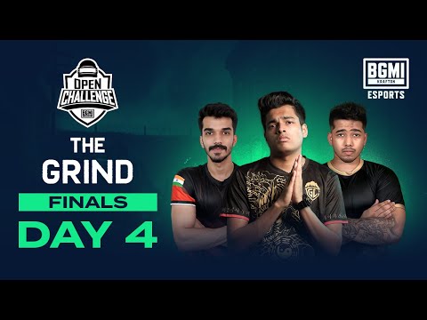 [DAY 4] THE GRIND Finals Day 4 | BATTLEGROUNDS MOBILE INDIA OPEN CHALLENGE