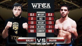 Хамзат Буклуев vs. Леонид Балаян | Khamzat Bukluev vs. Leonid Balayan | WFCA 49 - Grozny Battle