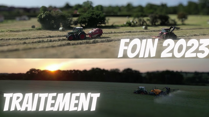 Dernier traitements et on attaque le foin 2023 !!!!
