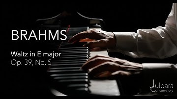 BRAHMS - Waltz in E major Op. 39, No. 5 - Grigor Khachatryan