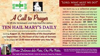 Sambuhay TV Mass sa Parokya | Aug 30, 11AM | 22nd Sunday of Ordinary Time