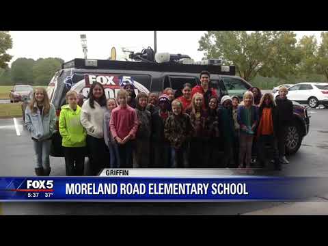 FOX 5 Storm Team visits Moreland Road Elementary School