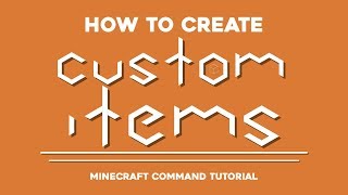 How to create Custom Items in Minecraft 1.14 (Custom Model Data)