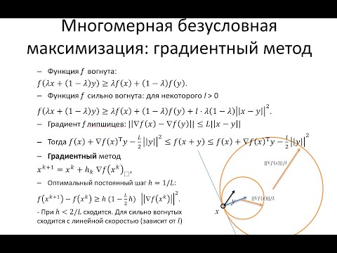 Дискретная оптимизация. #1.2 Методы оптимизации [Михаил Губко, 2017. ИПУ РАН, МФТИ]