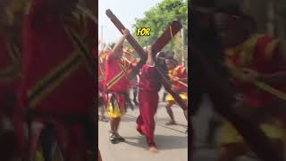 Getting Crucified in the Philippines?! 🤯🇵🇭 #travel #philippines #easter #bizarre #filipino #wow