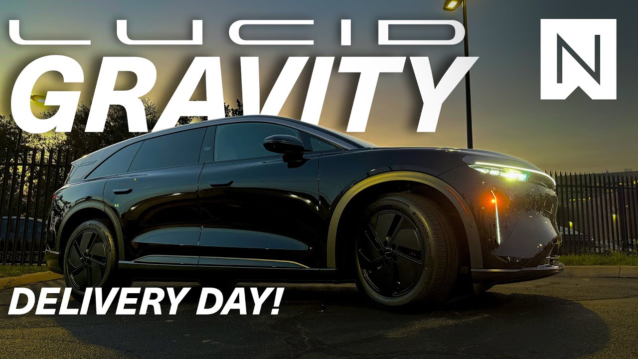 Lucid Gravity Delivery Day
