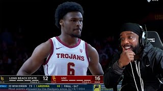 Reacting To Bronny James First College Debut!