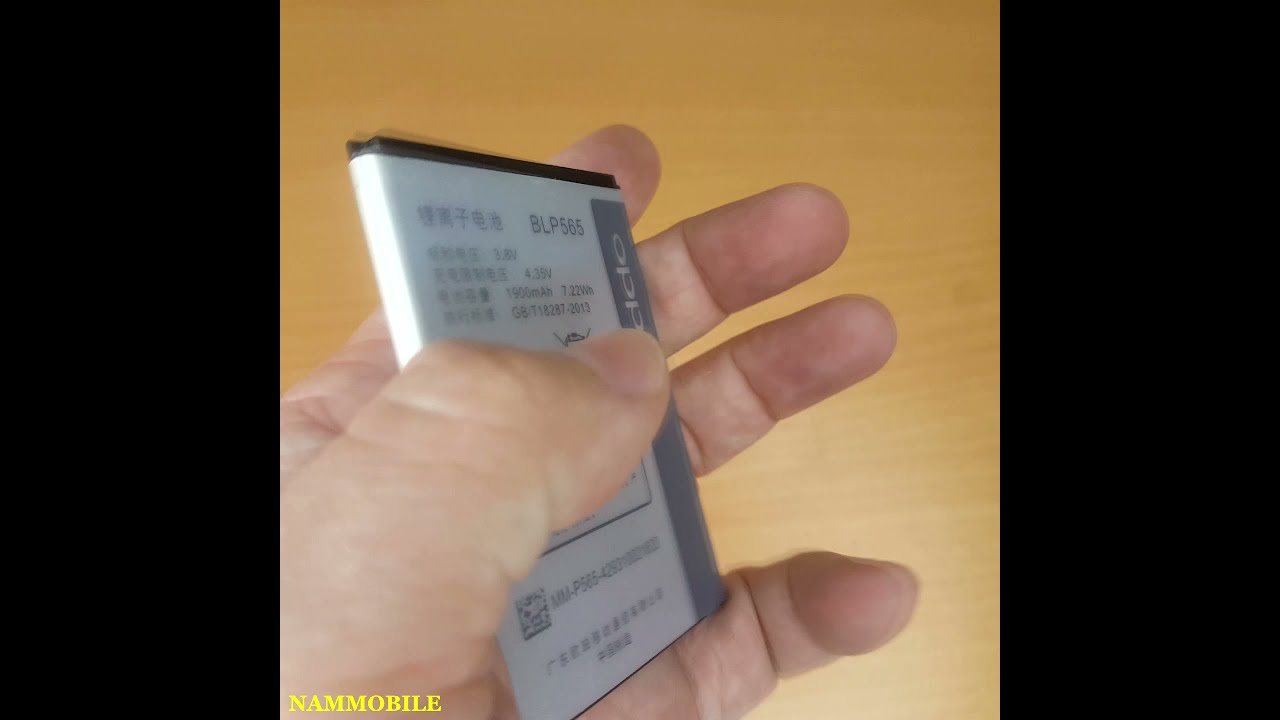 Pin Oppo  R831K R831 NEO NEO3 R2001 YOYO R2017 R831T R831S NEO 4G  BLP565 1900mAh Zin chính hãng