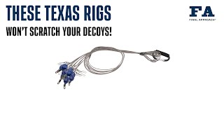 The ONLY Decoy Texas Rigs You'll Ever Need! (FA Coated Steel Texas Rigs)