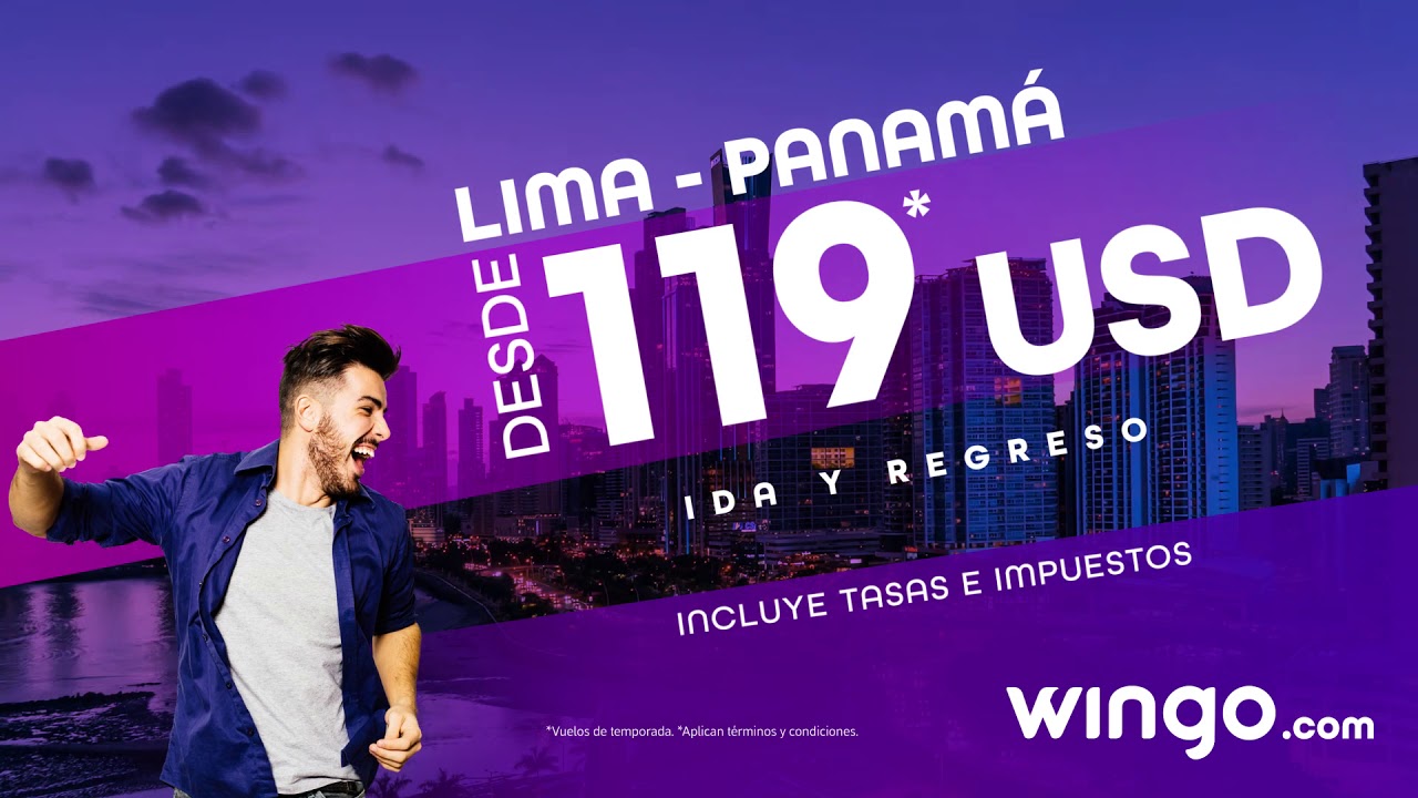 Wingo ¡LLEGÓ A PERÚ! Ruta Lima Panamá YouTube