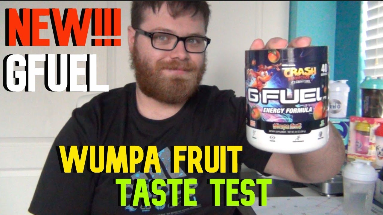 NEW! Wumpa Fruit GFuel Taste Test!