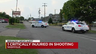 1 critically injured in shooting in Nashville