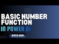 3.1 Basic Number Functions in Power BI (Power Query) | For Beginners