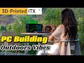 Healing Outdoor Vibes! My first ITX 3d-printed AirConditioner CASE, Outdoor Work &amp; Installation Vlog