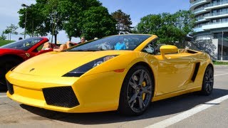 Lamborghini Gallado Start Up.