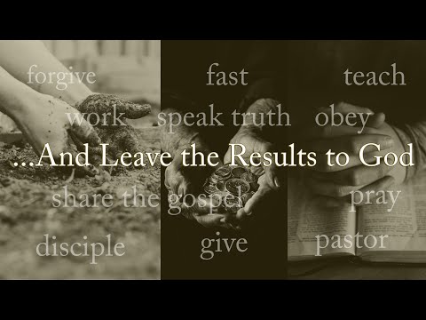 Forgive...And Leave the Results to God