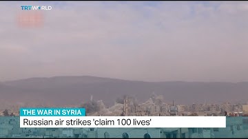 Russian air strikes 