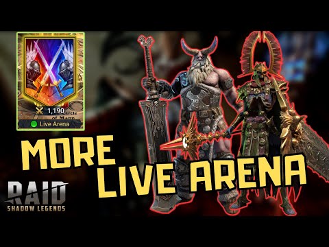More Live Arena Action & And Testing More Champs.. | RAID SHADOW LEGENDS