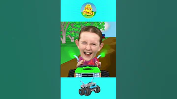 5 Monster Trucks Ice Cream Slip Shorts Kids Songs Nursery Rhymes 