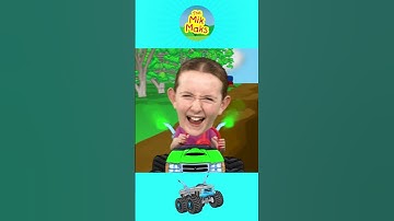 Thumbnail of 5 Monster Trucks Ice Cream Slip #shorts - Kids Songs & Nursery Rhymes
